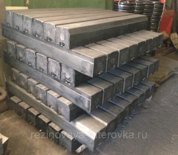 Изготовление резиновой футеровки мельниц МШР,    МШЦ,    СМ и т.   д. — фото 2